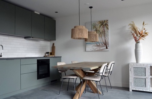 Noordwijk Apartment | Olive Beach, Own parking space with charging point