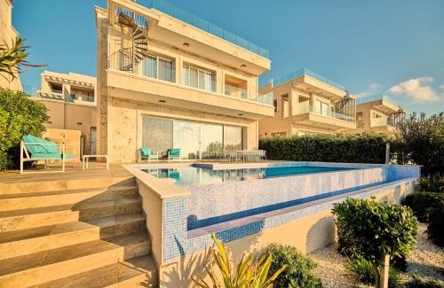 Kissonerga Villa | Olymp Luxury Villa C - Seafront Elegance with Infinity Pool and Exclusive Lifestyle