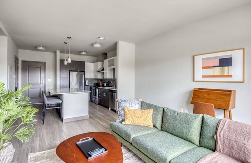 Burlington Apartment | Open Burlington 1BR w/Gym & W/D, nr Dining & Shops, by Blueground