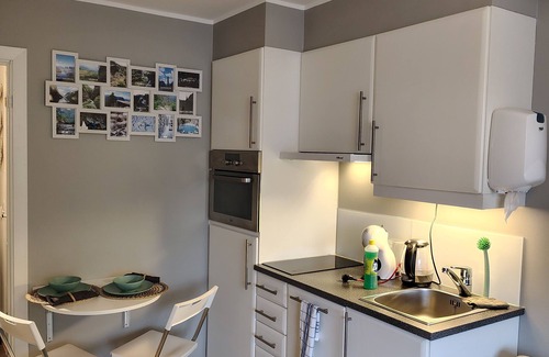 Vossestrand Apartment | Oppheim Holiday Apartment with swimming pool