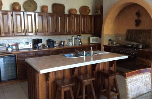 La Manzanilla Villa | Orange Apartment con vista al mar y a las montañas en casa elegante