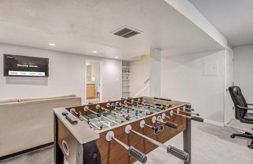 Village Seven House | Orchid Oasis - 2 Kings Foosball BBQ Fire Pit
