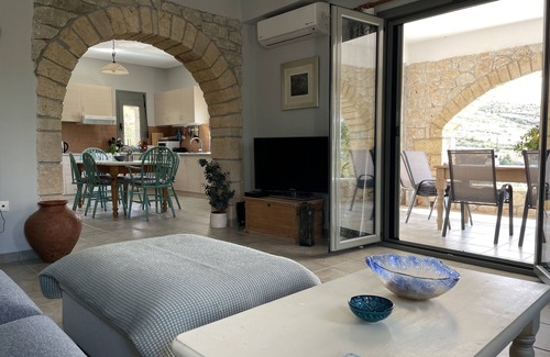 Lefktron Villa | Our beautiful Greek home with private pool, large outdoor areas and lovely views