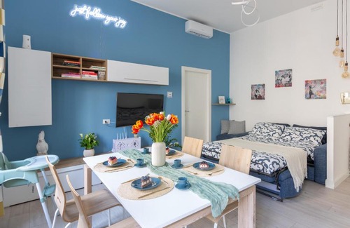 Abbadesse Apartment | OurJoy Condo, free parking, AC, strong WiFi - M Gioia47, Central Station, Porta Nuova, Milan