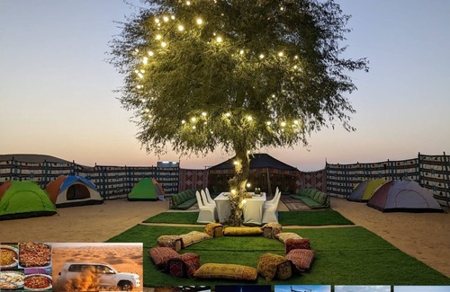 Downtown Dubai Resort | Overnight Campsite stay party adventures