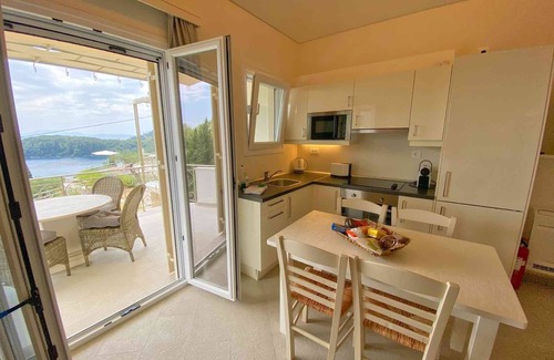 Kalami Cottage | Paleopetres K-Two - Premium Double Suite - sea views - pool - Kalami -