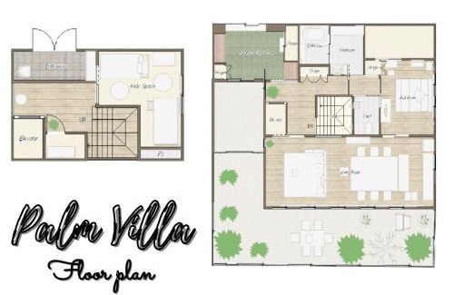 Chokushi Cho House | Palm Villa - Vacation STAY 12202