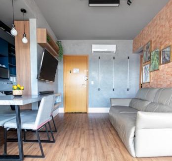 Palmas Apartment | PALMAS EXPERIENCE - APARTAMENTO CONTEMPORÂNEO, vista serra, na quadra do shopping