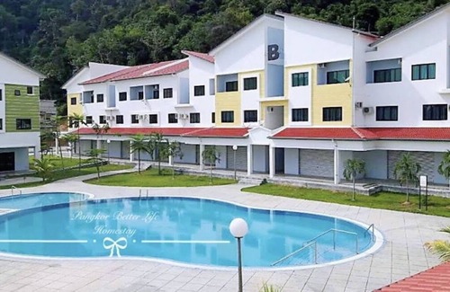 Pangkor Island Apartment | Pangkor Pool Studio@Better Life Homestay,1-4pax,Near Beach
