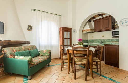 Torre dei Corsari Apartment | Panoramic apartment in villa; Arbus