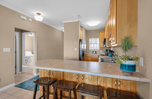 Pensacola Beach Condo | Panoramic Bay View! Family Friendly Beach, Quiet Surf Sounds!