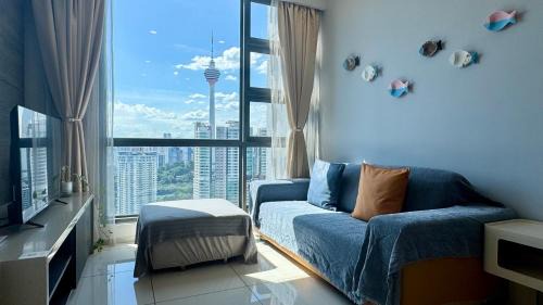 Bukit Bintang Apartment | Panoramic KL View @Robertson Bukit Bintang 40f