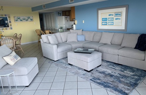 Midtown Ocean City Condo | Panoramic Ocean view from this Ocean front, southern exposure 2nd floor condo