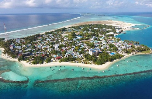 Thulusdhoo Island House | Paradise 4* Hotel - Rooftop Pool - Seaview Room