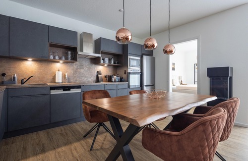 Wendisch Rietz Apartment | Park - Apartment 12 im Marinapark Scharmützelsee, Sauna, Whirlpool, E - Kamin, 4 Pers., 80 m²