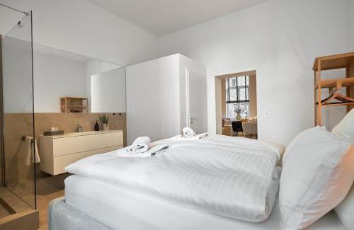 Altstadt-Nord Apartment | Park Avenue Apartments - Dom mit Stil - Küche - Parkplatz - WLAN - 65 Zoll TV - NETFLIX