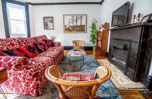 Homestead Apartment | Parkside Paradise Elegant Victorian Home Just Steps from the Park