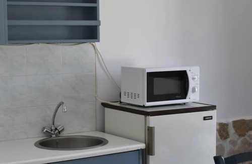 Grikos Apartment | Patmos Cute Seafront Studios Escape for 3