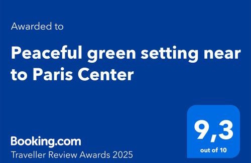 Pantin House | Peaceful green setting near to Paris Center