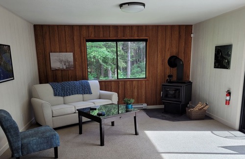 Port McNeill Apartment | Peaceful one-bedroom suite in the forest