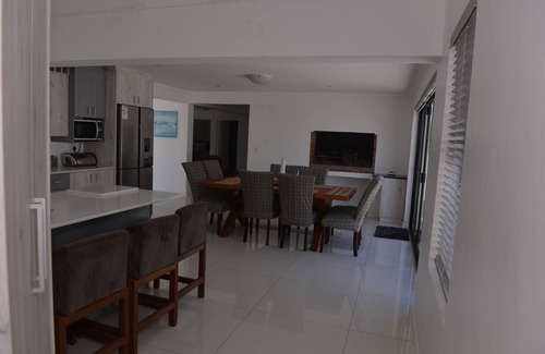 Langebaan House | Pelican Cove is a Modern 4-Bedroom Holiday Home in Langebaan with some Sea Views