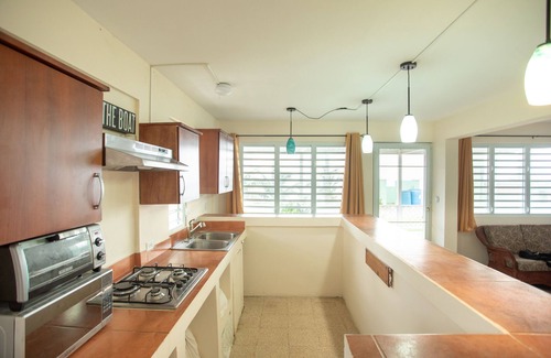 Rio Grande Bed & Breakfast | PELICAN REEF BEACHFRONT 2 BED 1 BATH A/C ON SMALL FARM, SURF RIGHT OUT FRONT