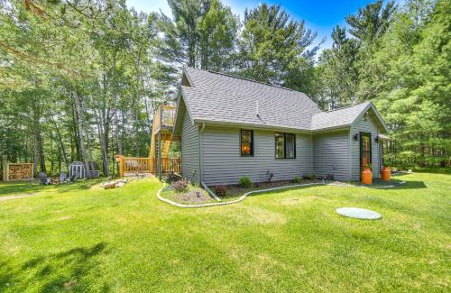 Pembine House | Pembine Cabin with Expansive Yard, Fire Pit and Grill!