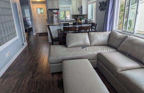 Adventure Bay Condo | Penthouse Condo with amazing OK lake and mountain views, private beach and dock.