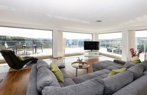 Sankt Goarshausen Apartment | Penthouse für 2 Personen mit Dachterrasse und Rheinblick