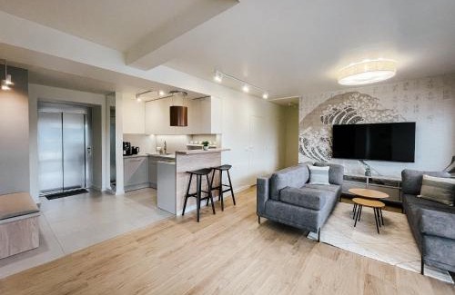 Ponice Apartment | Penthouse Słoneczna Rapsodia - blisko Parku Zdrojowego - duży taras na dachu - piękny widok - winda - garaż