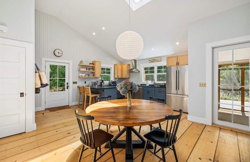 Bellport Cottage | Perfect, Central, Quiet Bellport Village Cottage—With Heated Saltwater Pool!