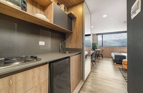 La Aguacatala Apartment | ✨Perfect Studio✨View+COwork+NewBuilding+FastWIFI