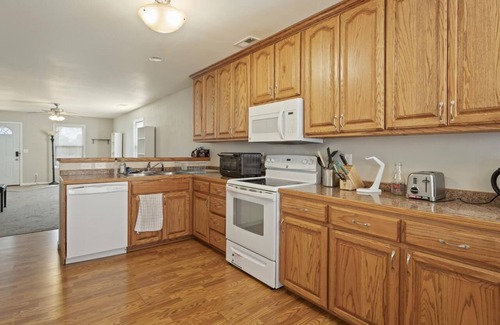 Junction City House | Pet-Friendly Abode: Near I-70 and Fort Riley