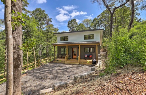 Woodfin Cottage | Pet-friendly Asheville Retreat w/Hot Tub