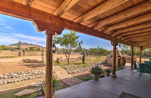 Desert View Village House | Pet-Friendly Cave Creek Villa with Backyard Oasis!