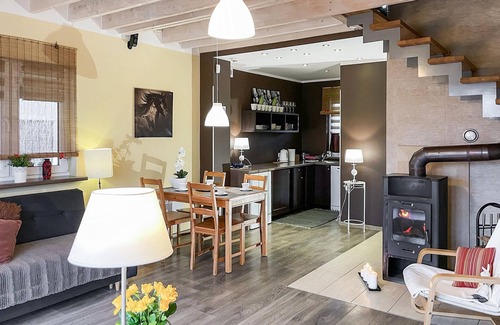 Szarejki House | Pet friendly home in Szarejki with WiFi