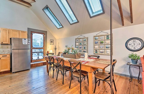 Bemus Point Apartment | Pet-Friendly Loft Vacation Rental w/Fire Pit!