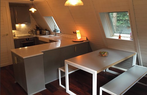 Weybourne Cabin | Pet-friendly Scandinavian A-Frame woodland retreat on the North Norfolk coast!