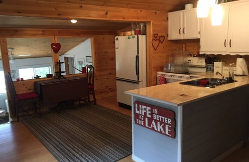 Feronia Cottage | Picturesque Cottage w/hot tub on Trout Lake