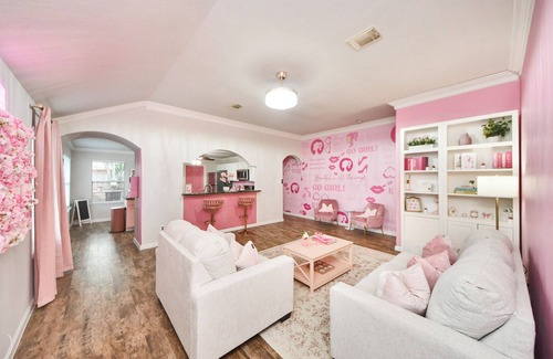 Barker House | Pink Era Home! FULL Pink Home w/Glam Room & More