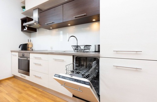 Orunia Gorna Apartment | Platynowa, Gdańsk, 1bedroom, Garden, Smart TV