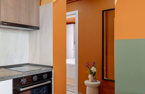 Bucharest Apartment | Playful & Bright 1BR near The Faculty of Law