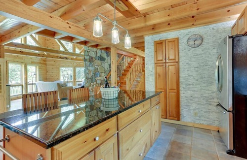 Damascus House | Pocono Dog-Friendly Home on Delaware River with Large Hot Tub!