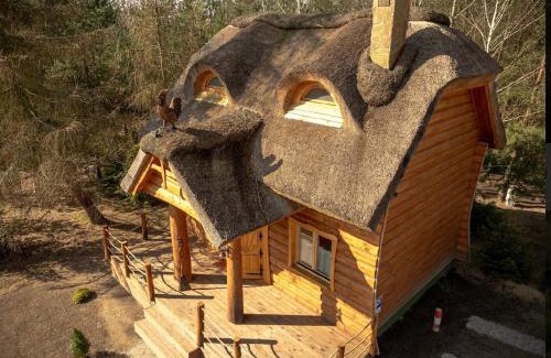 Skarszewy House | Pod Kogutem i Sową - Bio Wioska z domkami Premium w góralskim stylu dla dorosłych