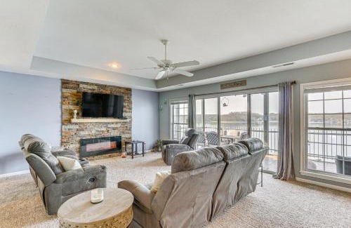 Lakeland Apartment | Pool Access at Waterfront Lake Ozarks Rental!