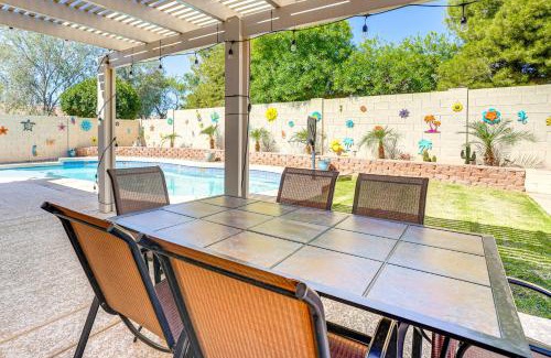 Mountain Vista Ranch House | Pool, Patio and Hot Tub Surprise Home Near Golfing!