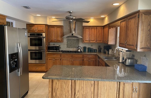 Spruce Creek House | Pool side in Port Orange, Near beach, Gated Community, Bikers Welcome!Golf!