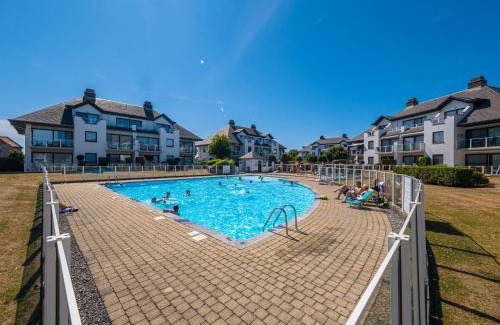 Middelkerke Apartment | Poolside Comfort with Terrace