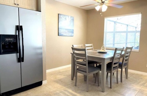 Rotonda Lakes House | Poolside Paradise - 3BR/2BA Home in Rotonda Lakes heated saltwater pool