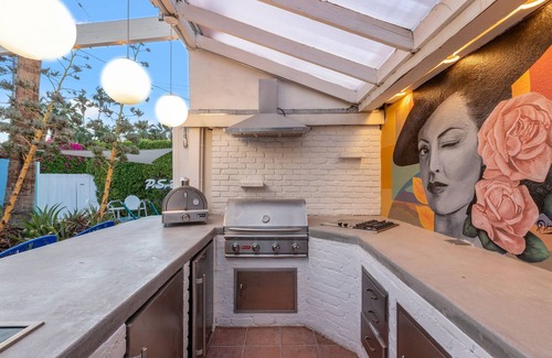 Tahquitz River Estates House | Poolside Suite! Steam Room! Spa! Outdoor Kitchen!